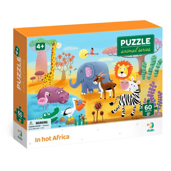 DODO Afrika Puzzle (60 Stück)