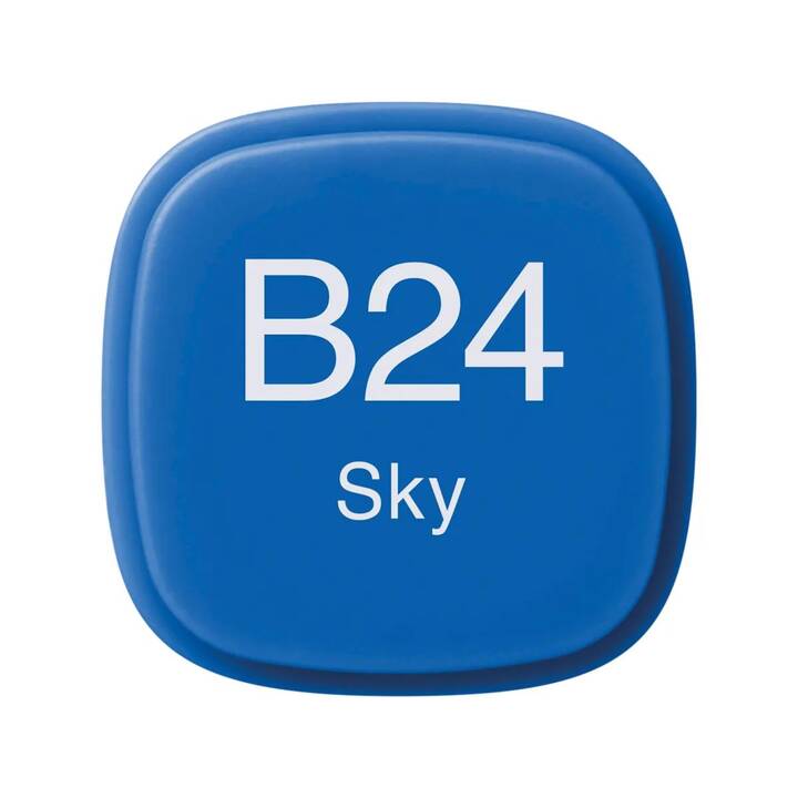 COPIC Marqueur de graphique Classic B24 Sky (Bleu, 1 pièce)