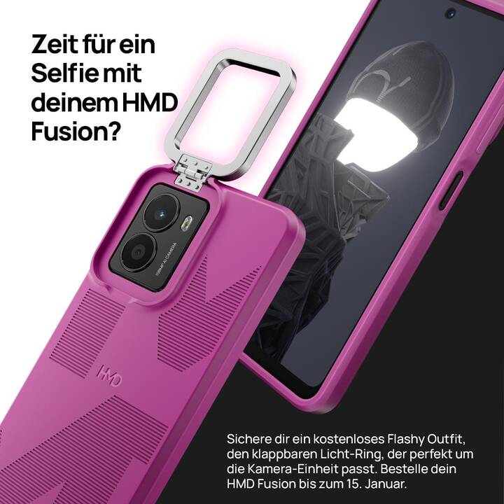 HMD Fusion (128 GB, Nero, 6.56", 108 MP, 5G)