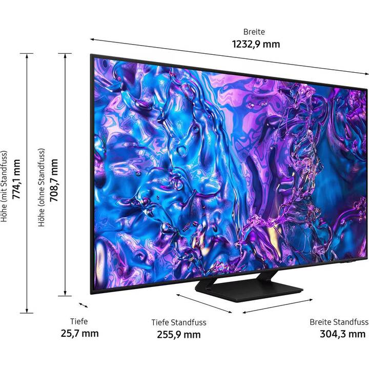 SAMSUNG QE55Q70DATXXN Smart TV (55", QLED, Ultra HD - 4K)