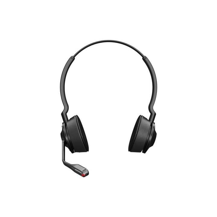 JABRA Office Headset Engage 55 SE Stereo (On-Ear, Kabellos, Schwarz)