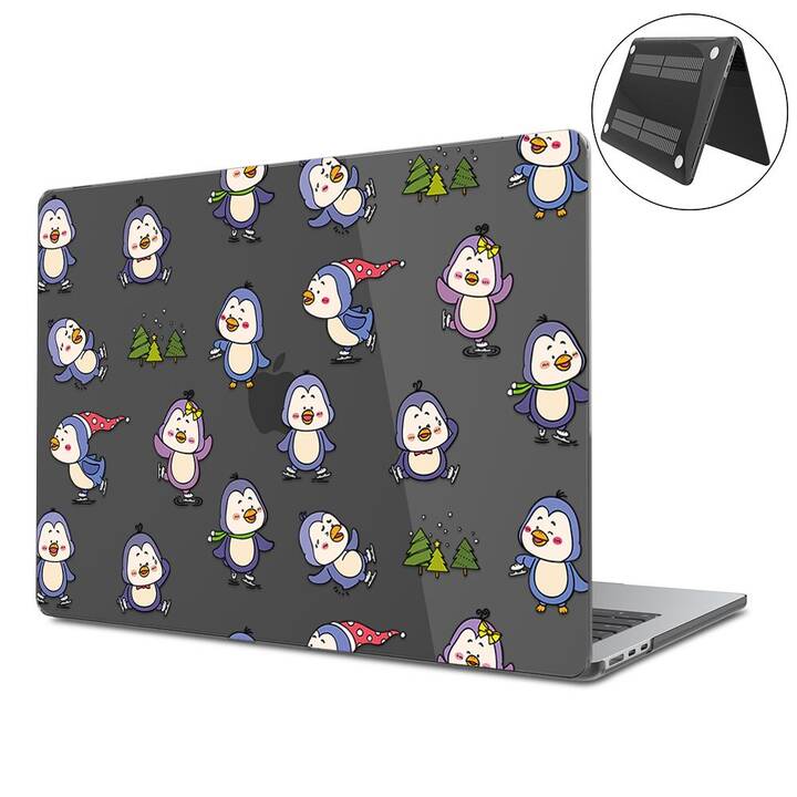 EG Hardcase (MacBook Air 13" M3 2024, Pinguino, Transparente)