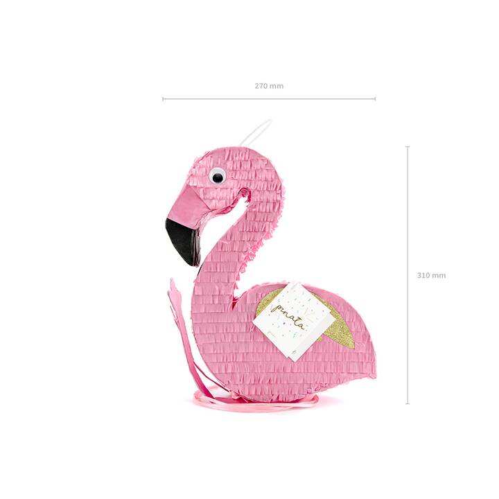 PARTYDECO Piñata Flamingo (1 pièce)
