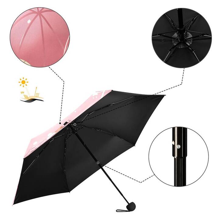 EG Parapluie de poche Chat (92 cm)