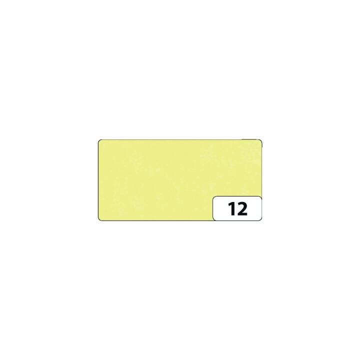 FOLIA Seidenpapier (Gelb, 6 Stück)