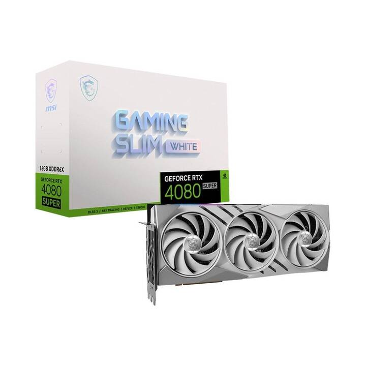 MSI Gaming X Slim White Nvidia GeForce RTX 4080 Super (16 GB)