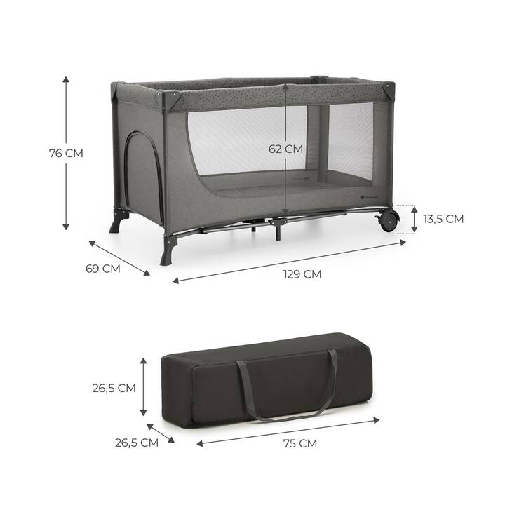 KINDERKRAFT Joy 2 Bett (129 cm x 69 cm)