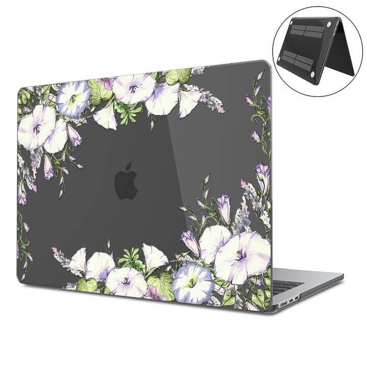 EG Hardcase (Macbook Air 15" M3 2024, Fiore, Transparente)