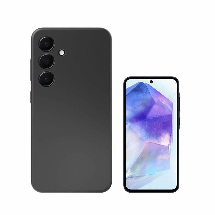 4SMARTS Backcover (Galaxy A55, Schwarz)