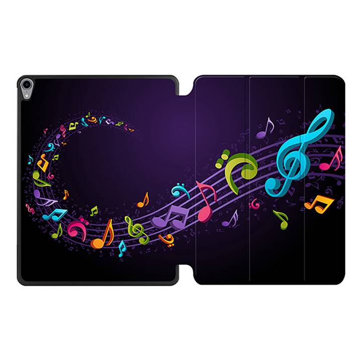 EG MTT Coque pour iPad Pro 12.9" 2018 - élément musical