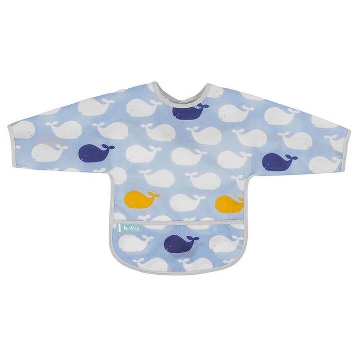 KUSHIES CleanBib Bavoirs (6 Mois, Manches longues)