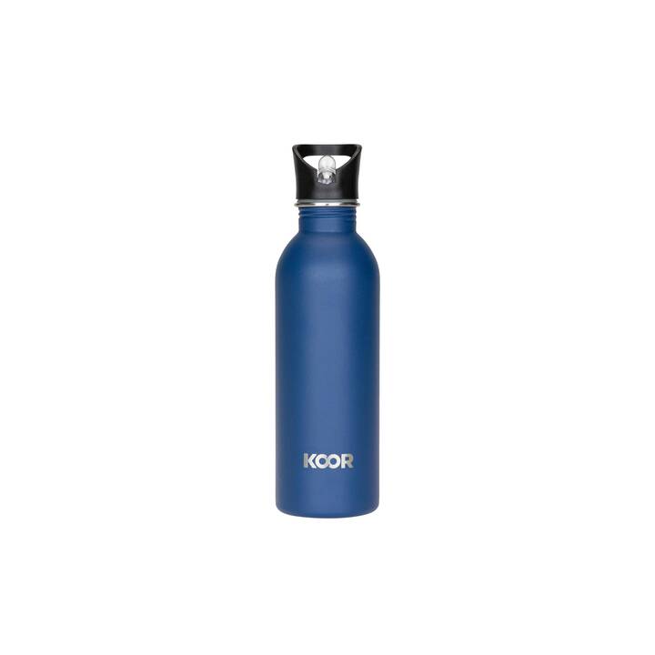 KOOR Trinkflasche Azzuro (1 l, Blau)