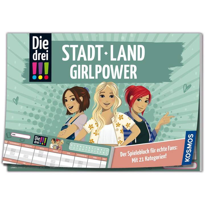 KOSMOS Stadt - Land - Girlpower (Tedesco)