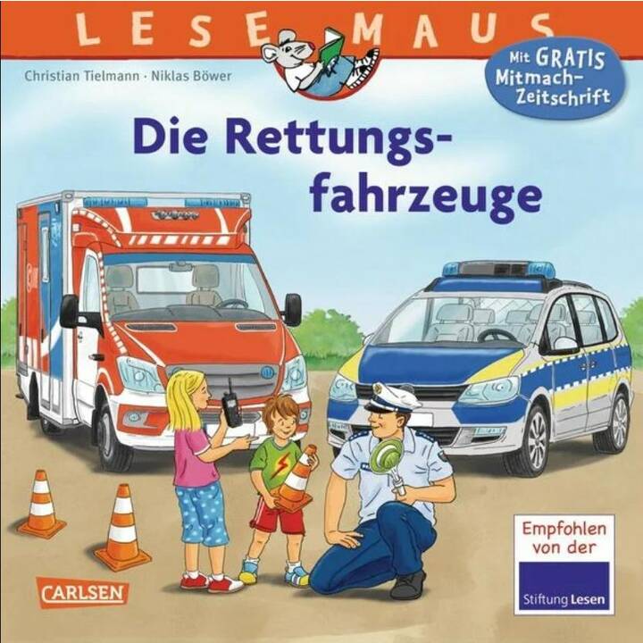 LESEMAUS 158: Die Rettungsfahrzeuge