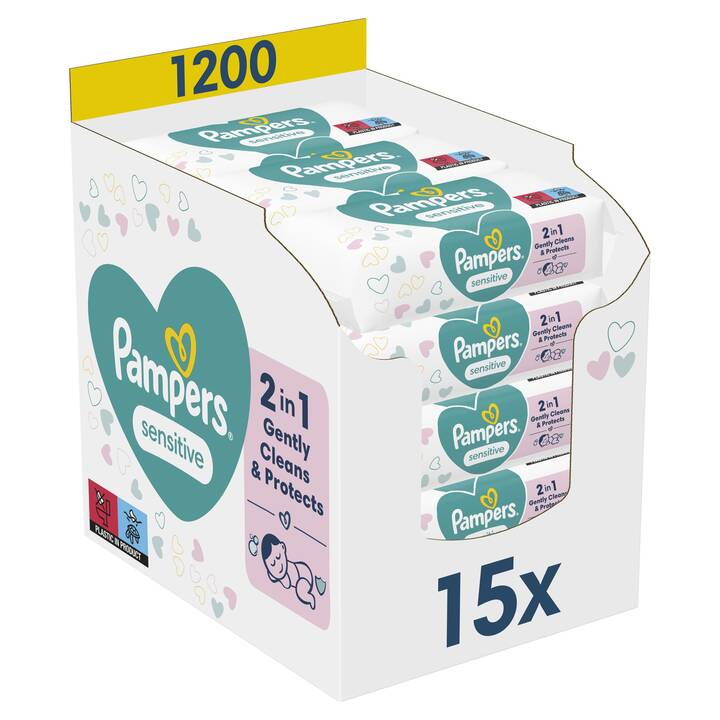 PAMPERS Sensitive (1200 pièce)