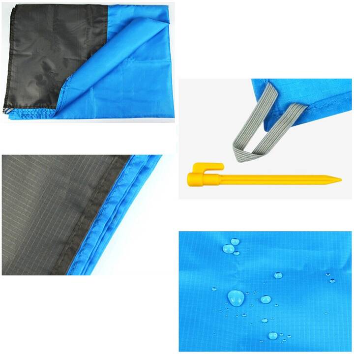 EG tapis de pique-nique (140x200cm) - bleu