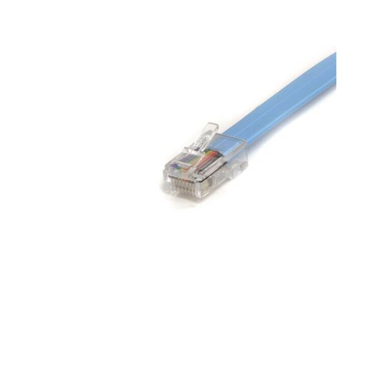 STARTECH.COM Câble de retournement RJ45 1,8 m Bleu