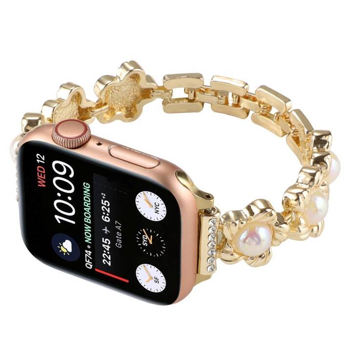 EG Armband (Apple Watch 45 mm / 42 mm / 49 mm / 44 mm, Gold)