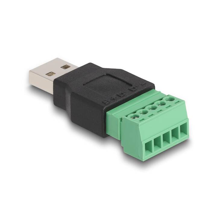 DELOCK Adattatore (USB 2.0 di tipo A, Morsettiera)
