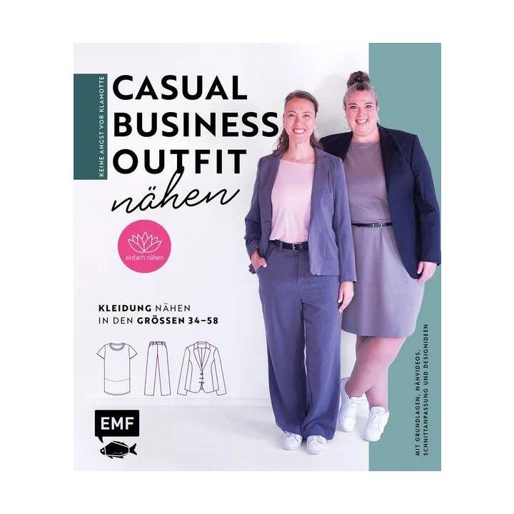 Keine Angst vor Klamotte - Casual Business-Outfit nähen von Anna Einfach nähen