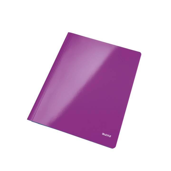 LEITZ Chemises de presentation WOW (Mauve, Pourpre, A4, 1 pièce)