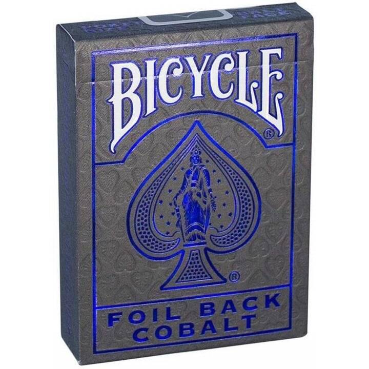 Bicycle Metalluxe Blue Pokerkarten