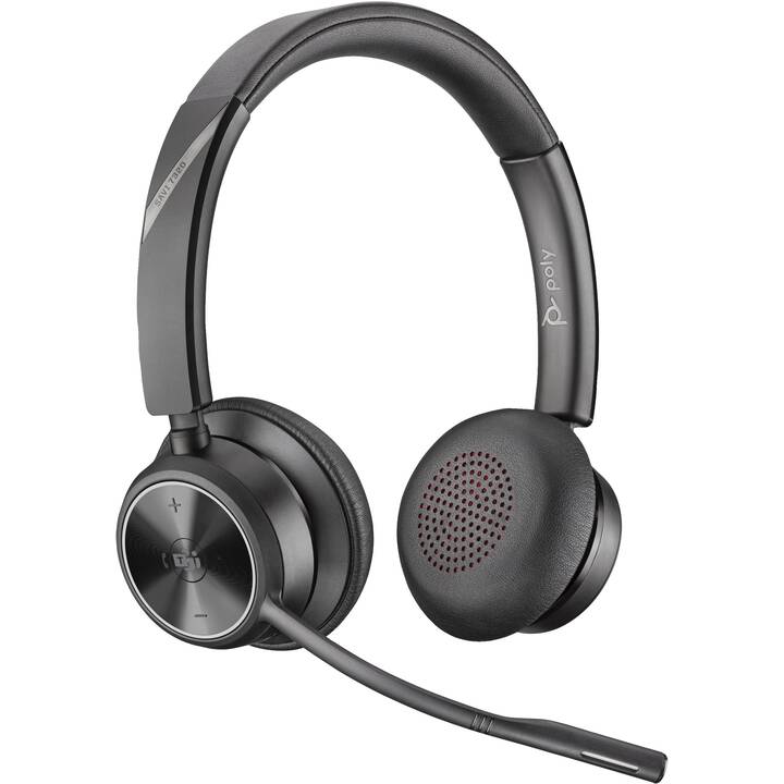 HP Casque micro de bureau Savi 7320 Stereo (On-Ear, Câble, Noir)