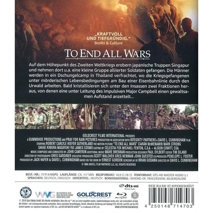 To End All Wars - Gefangen in der Hölle (DE, EN)