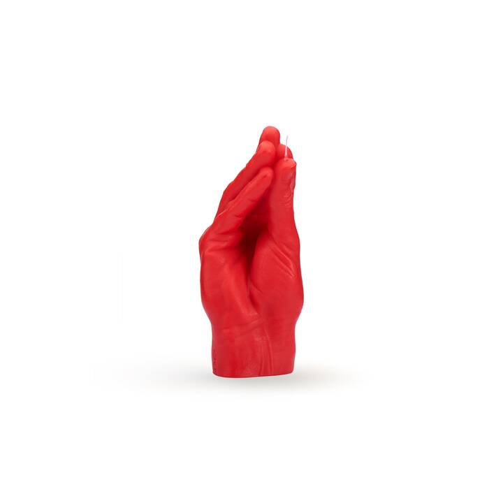 MANDATUS Bougie à motifs Italian Gesture (Rouge)