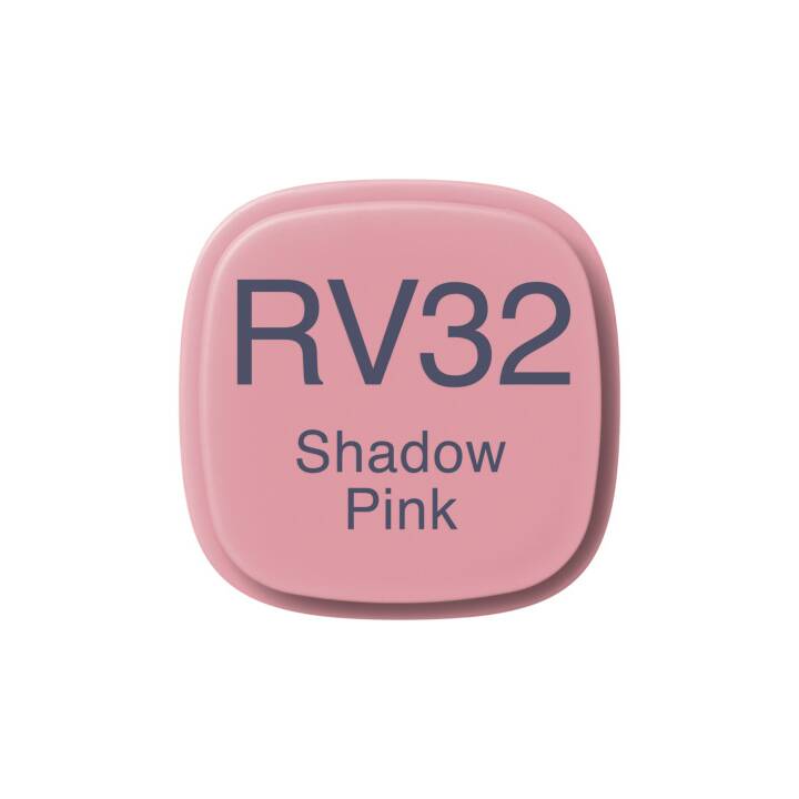 COPIC Grafikmarker Classic RV32 Shadow Pink (Pink, 1 Stück)