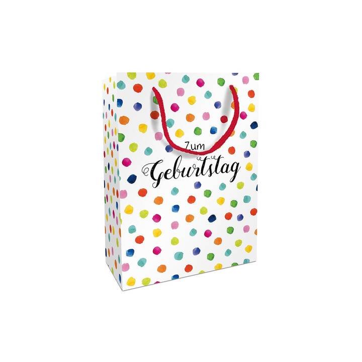 BRAUN + COMPANY Sachet cadeau Happy Dots (Pointé)