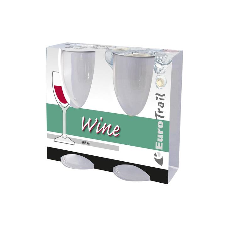 EUROTRAIL Basic Verre à vin (2 x)