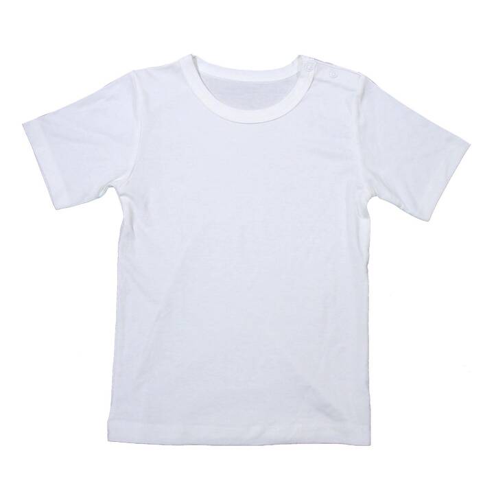 KULI-MULI T-Shirt pour bébé (92, Blanc)
