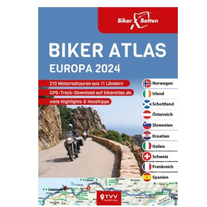 Biker Atlas - Europa 2024