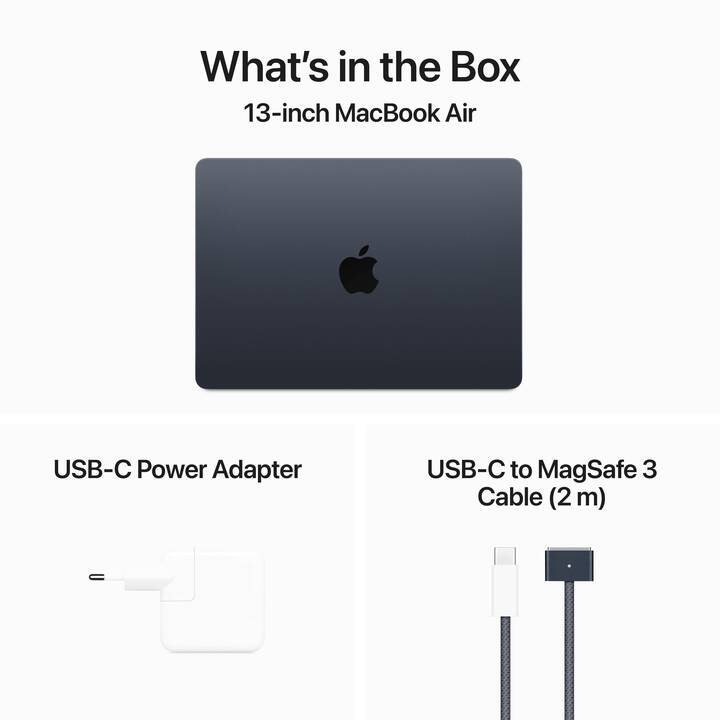 APPLE MacBook Air 2024 (13.6", Apple M3 Chip, 24 Go RAM, 2000 Go SSD)