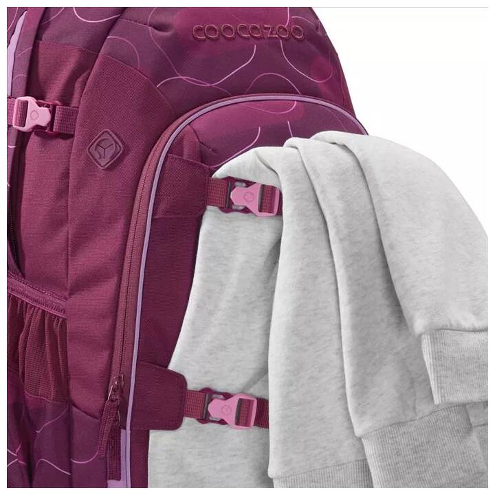 COOCAZOO Rucksack Joker Berry Bubbles (25 l, Lila)