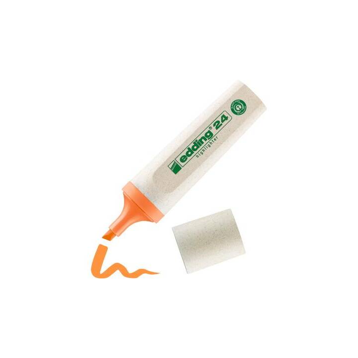 EDDING Textmarker 24 EcoLine (Orange, 1 Stück)