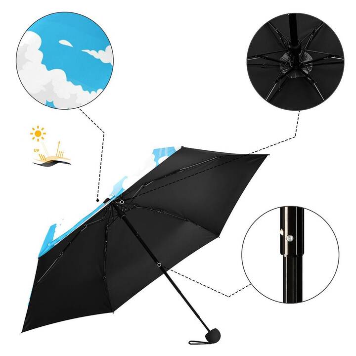 EG Parapluie de poche Ciel (92 cm)
