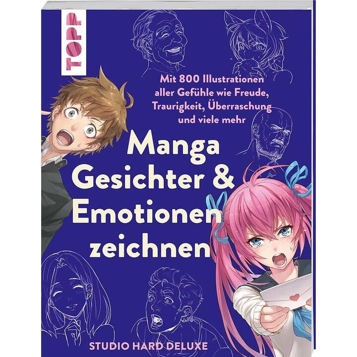 Manga Gesichter & Emotionen zeichnen
