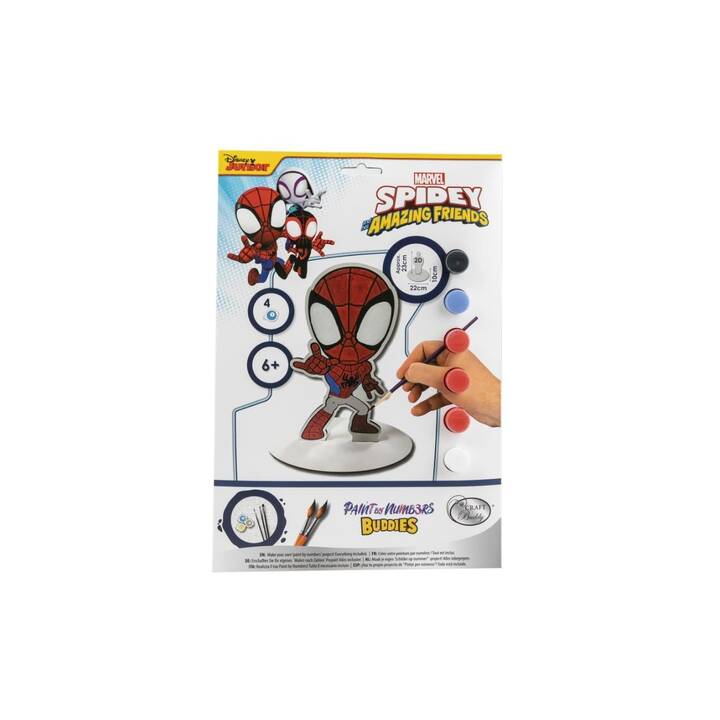 CRAFT BUDDY Spiderman XL Immagine decorativa (Pitturare)