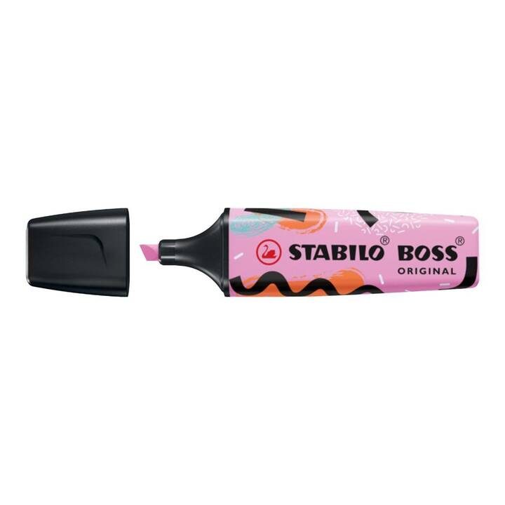 STABILO Textmarker Boss Original (Pink, 1 Stück)