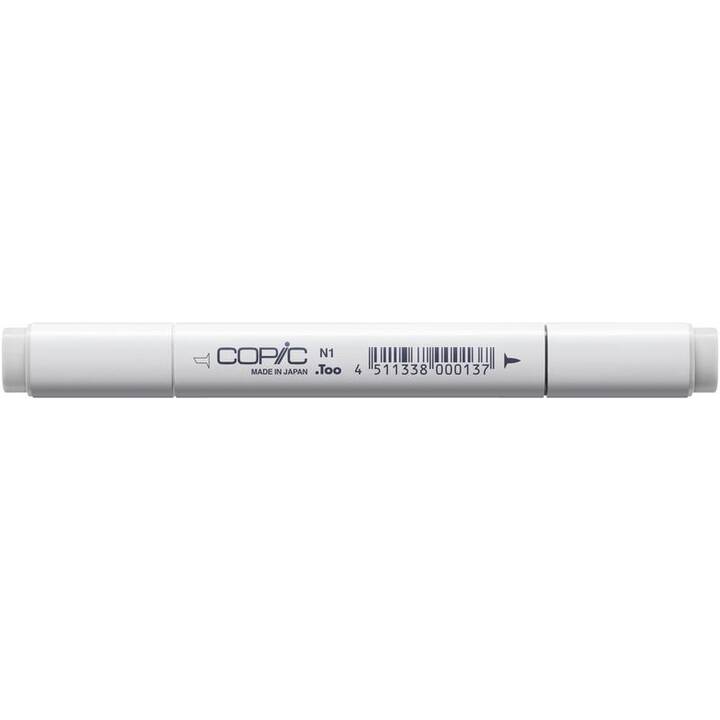 COPIC Marqueur de graphique Classic N-1 - Neutral Gray No.1 (Gris, 1 pièce)