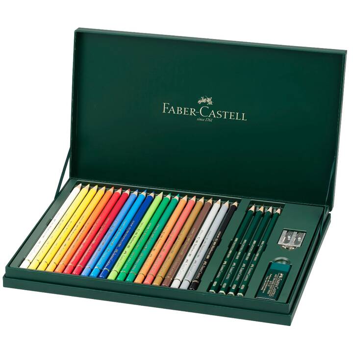 FABER-CASTELL Matite colorate Polychromos (24 pezzo)
