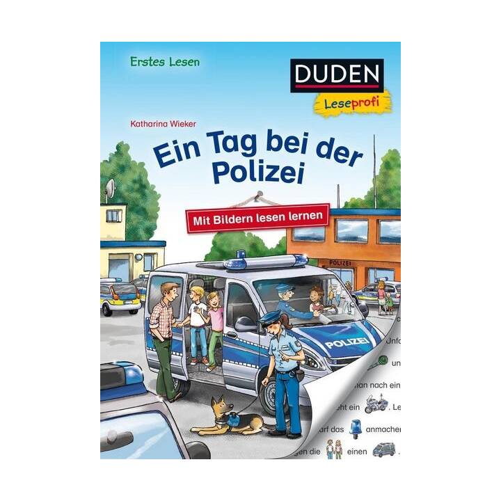 Duden Leseprofi – Mit Bildern lesen lernen: Ein Tag bei der Polizei, Erstes Lesen