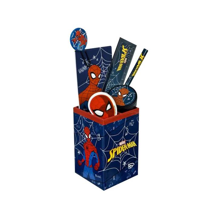 UNDERCOVER Ensemble de bureau Spiderman (Rouge, Bleu)