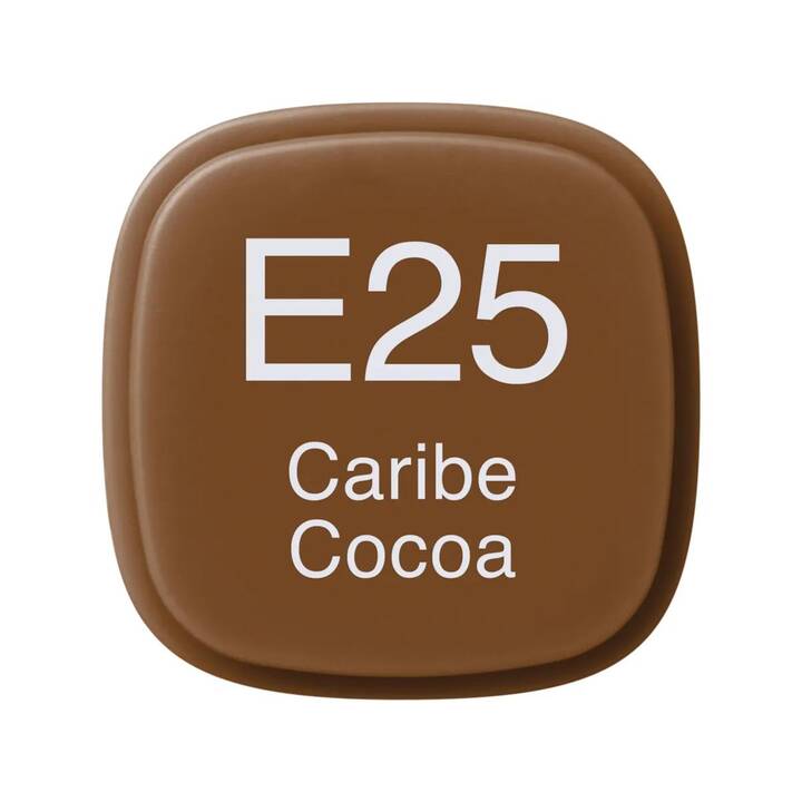 COPIC Marqueur de graphique Classic E25 Caribe Cocoa (Brun, 1 pièce)