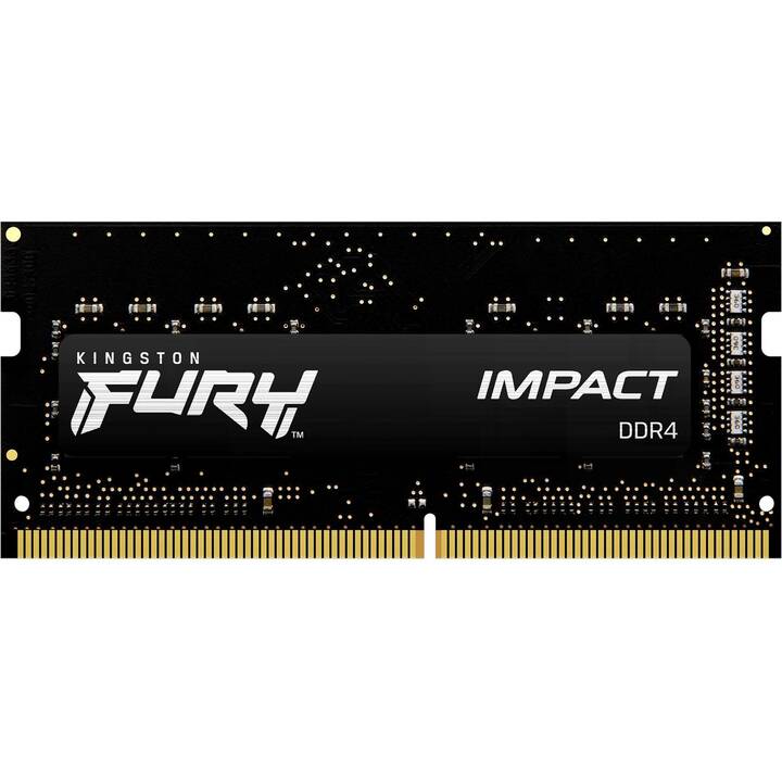 HYPERX Fury Impact KF426S16IBK2/32 (2 x 16 GB, DDR4 2666 MHz, SO-DIMM 260-Pin)