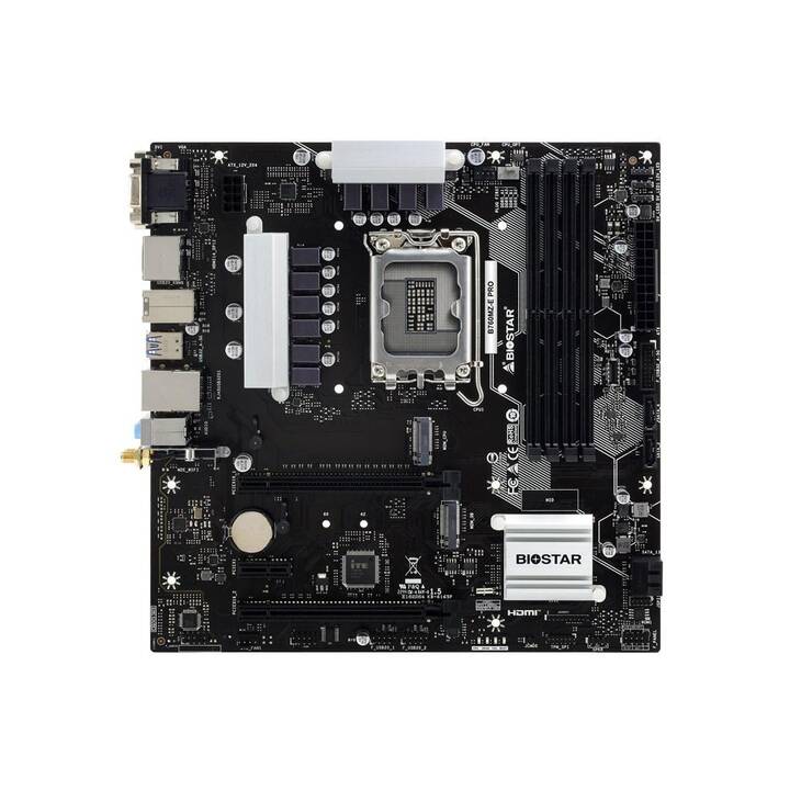 BIOSTAR B760MZ-E PRO (LGA 1700, Intel B760, Micro ATX)