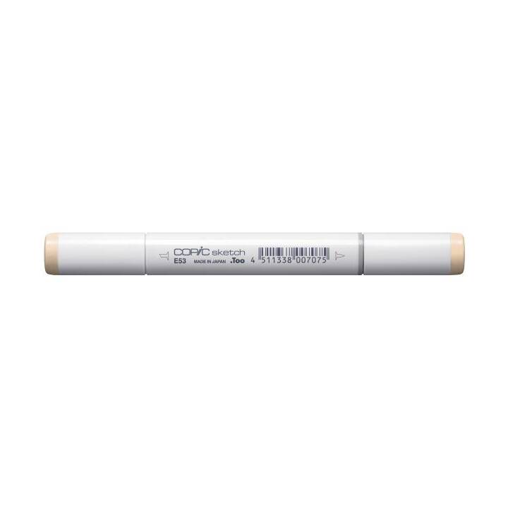 COPIC Marcatori di grafico Sketch E53 - Raw Silk (Beige, 1 pezzo)