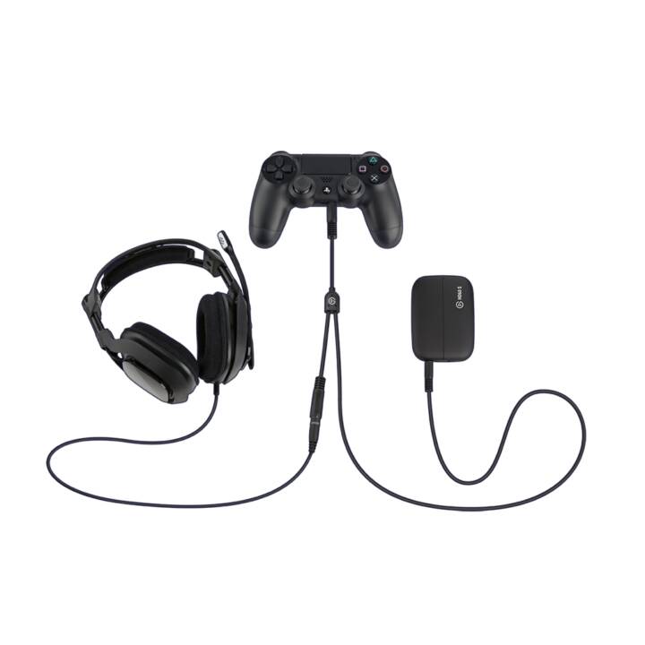 ELGATO SYSTEMS Game Capture Chat Link Kabel (PlayStation 4, Microsoft Xbox One, Schwarz)